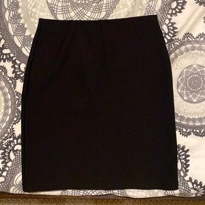 Mini black skirt